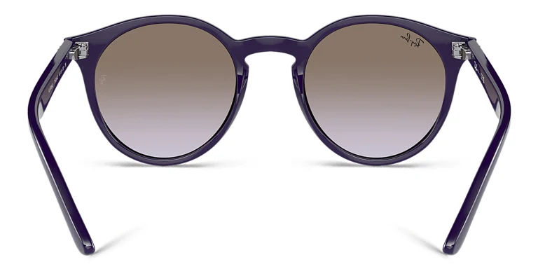 Shop Ray-Ban Logo Kids Panthos Sunglasses in Purple online.
