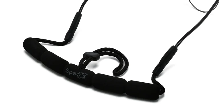 Shop Uoptic Neoprene Glasses Chain in Black online.
