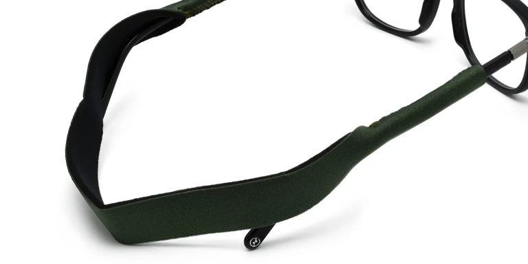 Shop Uoptic Neoprene Glasses Chain in Green online.