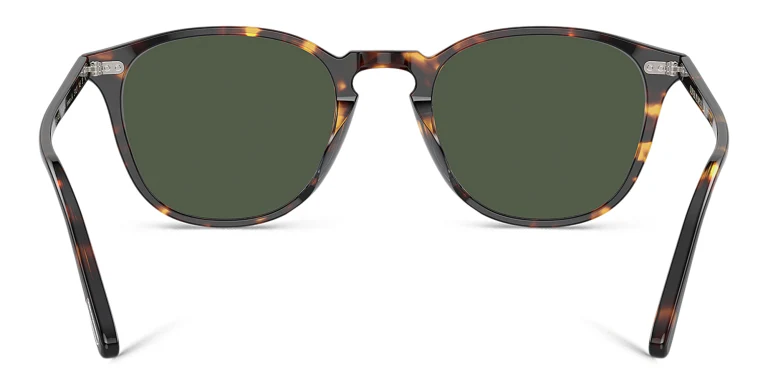Shop OLIVER PEOPLES Unisex Square Sunglasses in Havana online.