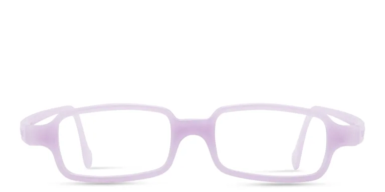 Shop Mira Flex Kids Rectangle Eyeglasses in Pink online.