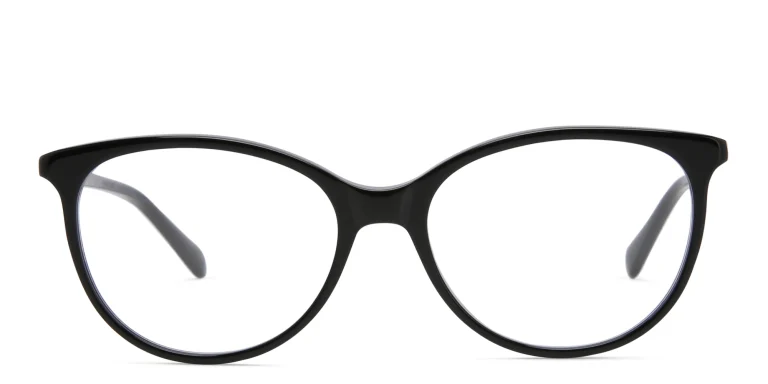 Shop GUCCI Cat Eye Eyeglasses in Black online.