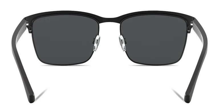 Shop Emporio Armani Pillow Sunglasses in Black online.