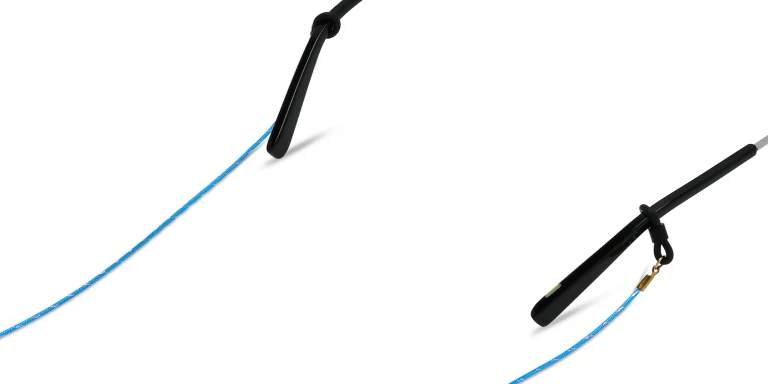Shop Uoptic Metal Glasses Chain in Blue online.
