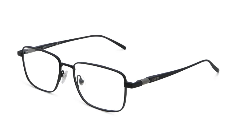 Shop EYE'M Rectangle Eyeglasses in Black online.