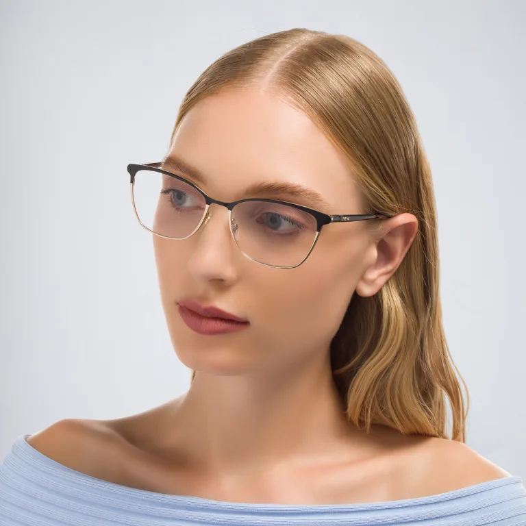 Shop EYE'M Cat Eye Eyeglasses in Black online.