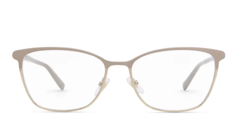 Shop EYE'M Cat Eye Eyeglasses in Nude online.