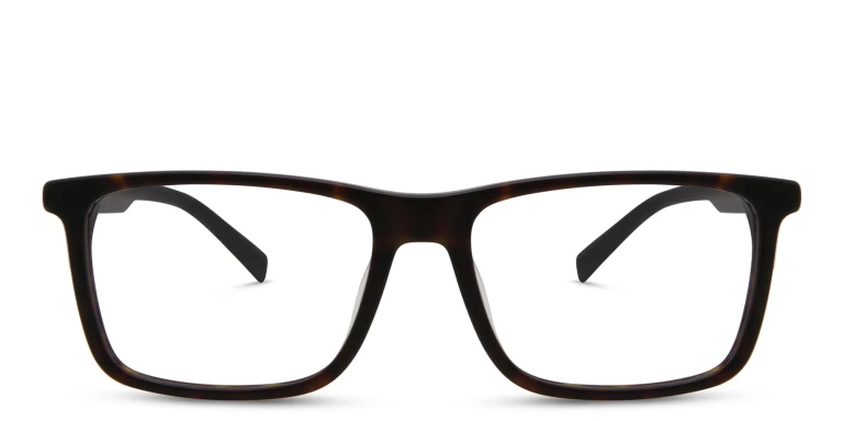 Shop EYE'M Rectangle Eyeglasses in Havana online.