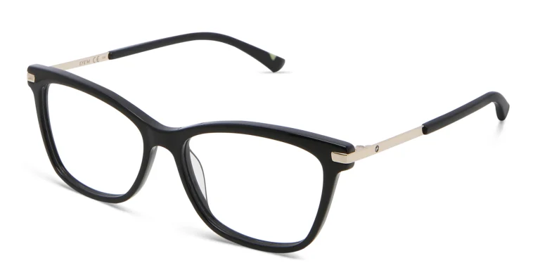 Shop EYE'M Cat Eye Eyeglasses in Black online.