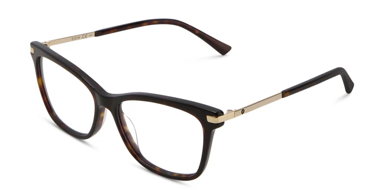 Shop EYE'M Cat Eye Eyeglasses in Havana online.