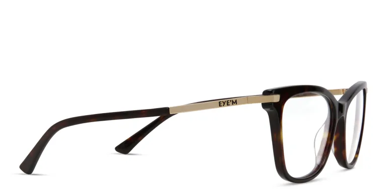 Shop EYE'M Cat Eye Eyeglasses in Havana online.