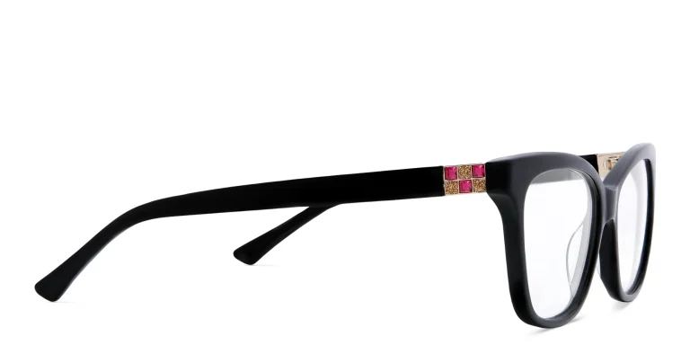 Shop EYE'M Cat Eye Eyeglasses in Black online.