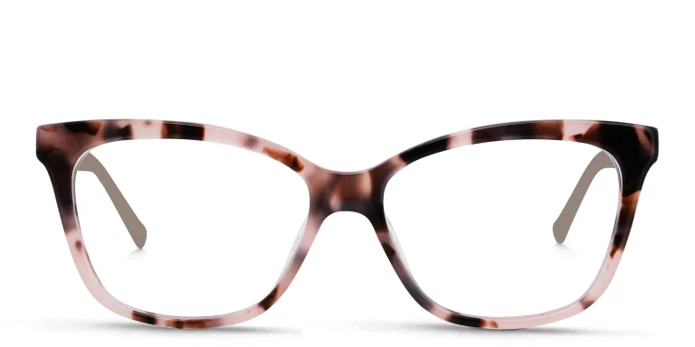 Shop EYE'M Cat Eye Eyeglasses in Nude online.