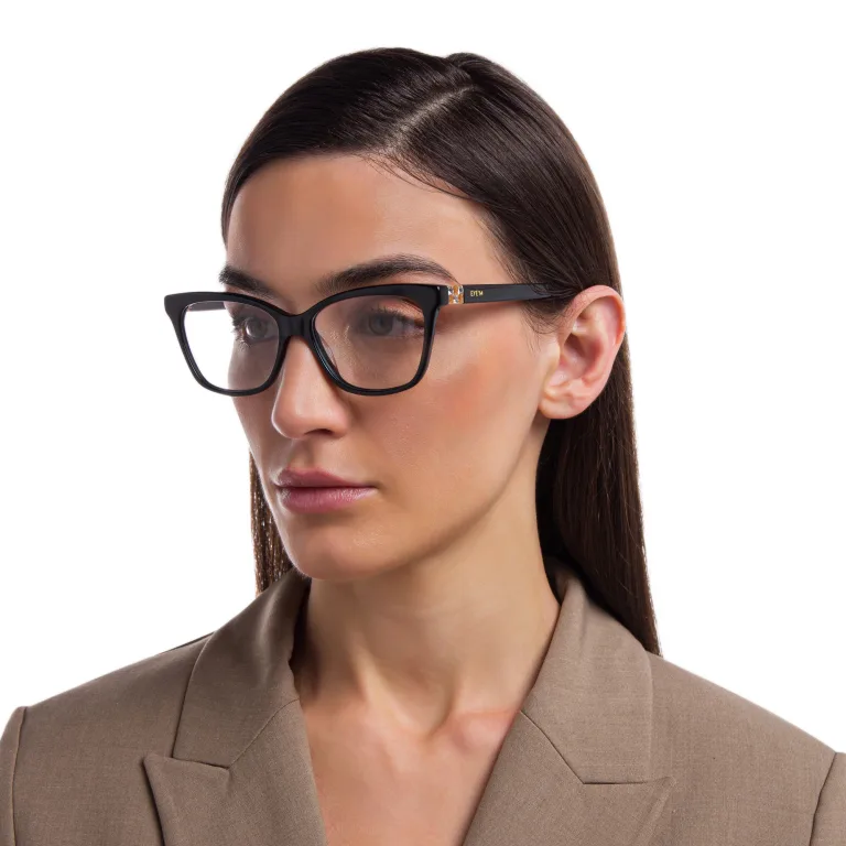 Shop EYE'M Cat Eye Eyeglasses in Black online.