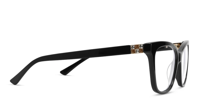Shop EYE'M Cat Eye Eyeglasses in Black online.