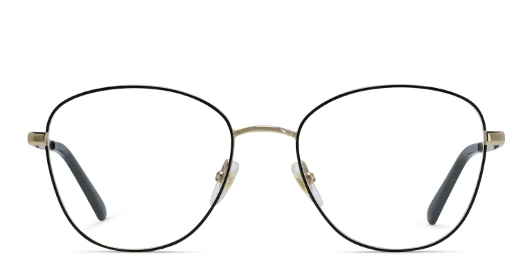 Shop EYE'M Round Eyeglasses in Black online.