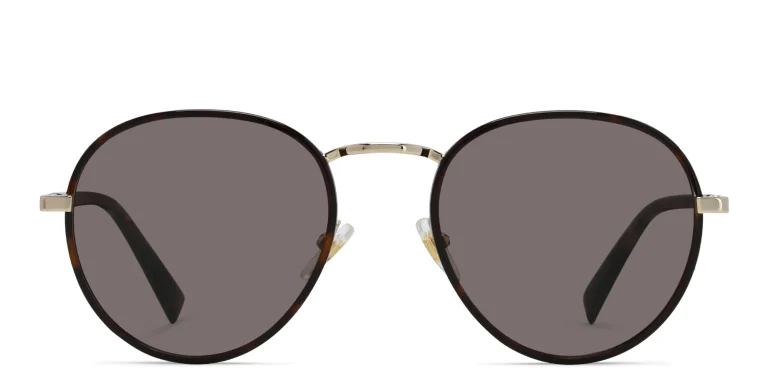 Shop EYE'M Round Sunglasses in Havana online.