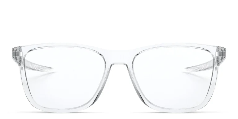 Shop Oakley Centerboard Wide Square Eyeglasses in Clear online.