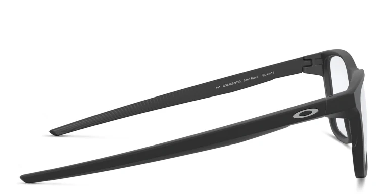 Shop Oakley Square Eyeglasses in Black online.