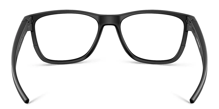 Shop Oakley Square Eyeglasses in Black online.