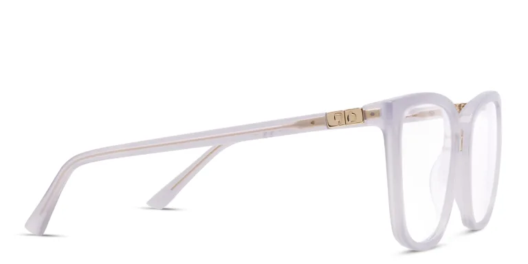 Shop EYE'M Square Eyeglasses in Purple online.