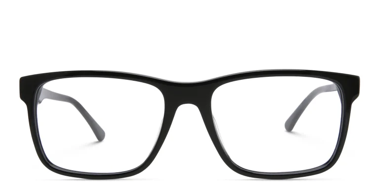 Shop EYE'M Rectangle Eyeglasses in Black online.