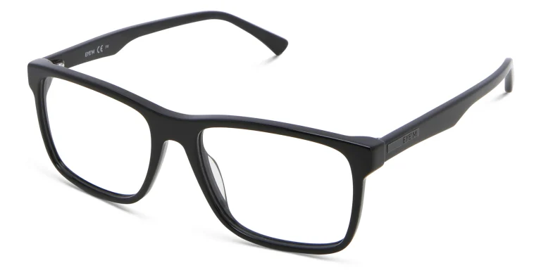 Shop EYE'M Rectangle Eyeglasses in Black online.