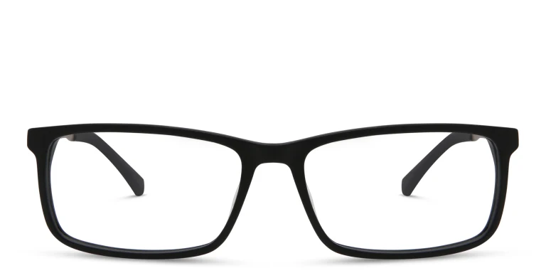 تسوق نظارة طبية بإطار مستطيل واسع EYE'M بلون أسود أونلاين.