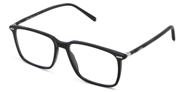 Shop EYE'M Rectangle Eyeglasses in Black online.