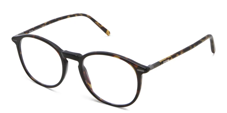Shop EYE'M Round Eyeglasses in Havana online.