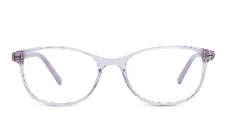 Shop EYE'M Kids Cat Eye Eyeglasses in Purple online.