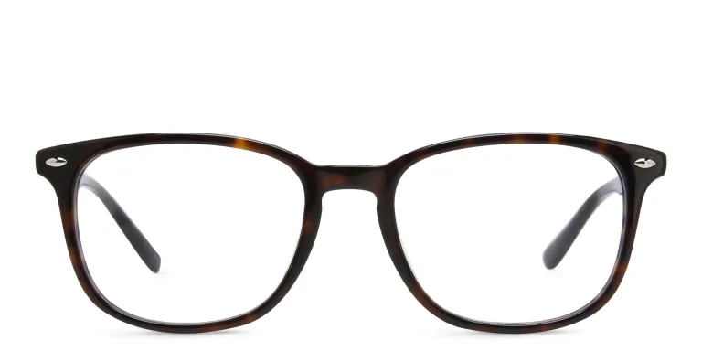 Shop EYE'M Kids Square Eyeglasses in Havana online.