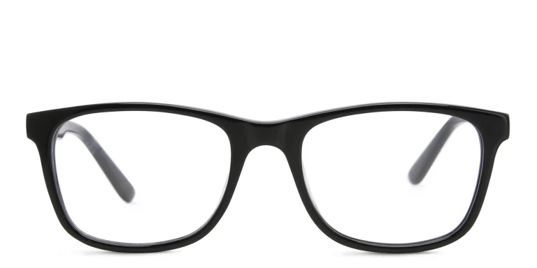 Shop EYE'M Kids Rectangle Eyeglasses in Black online.