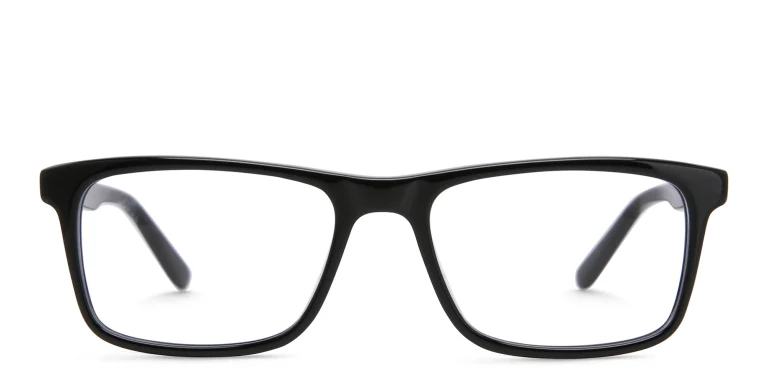 Shop EYE'M Kids Rectangle Eyeglasses in Black online.