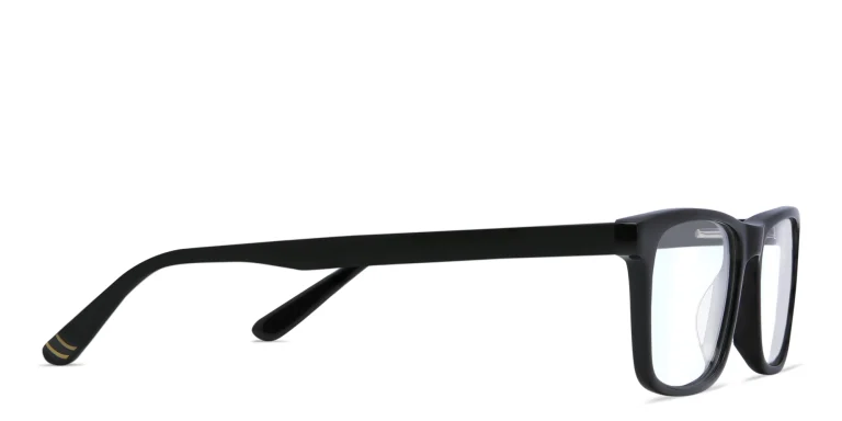 Shop EYE'M Kids Rectangle Eyeglasses in Black online.