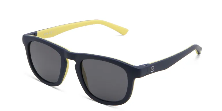 Shop EYE'M Kids Square Sunglasses in Blue online.