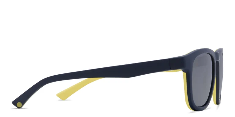 Shop EYE'M Kids Square Sunglasses in Blue online.