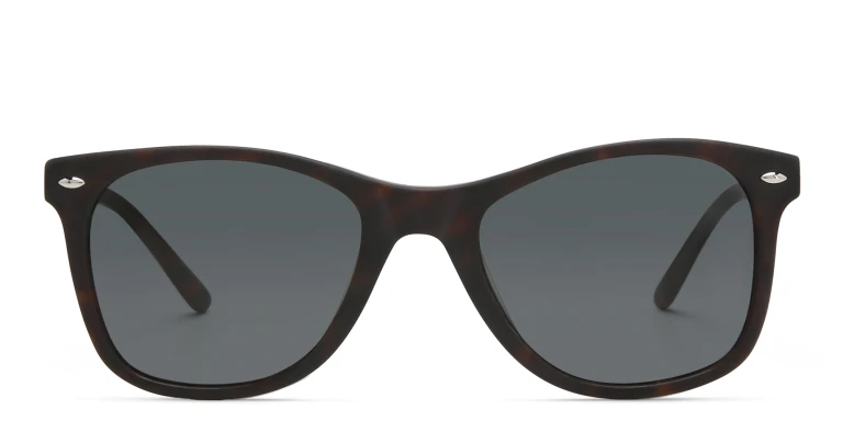 Shop EYE'M Kids Square Sunglasses in Black online.
