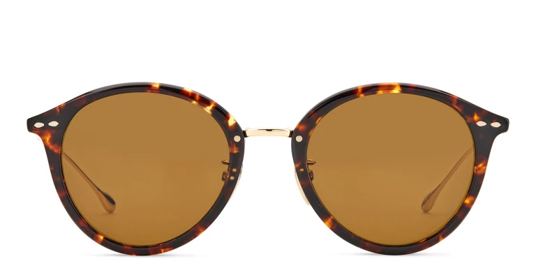 Shop ISABEL MARANT Panthos Sunglasses in Havana online.