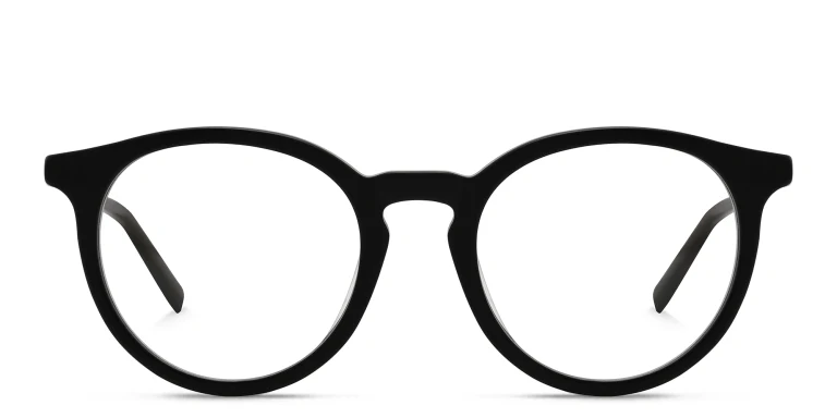 Shop EYE'M Round Eyeglasses in Black online.