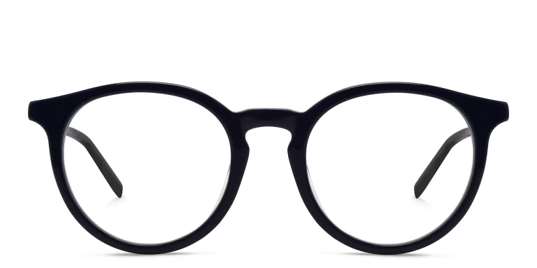 Shop EYE'M Round Eyeglasses in Blue online.