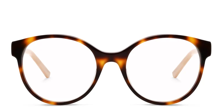 Shop EYE'M Round Eyeglasses in Havana online.
