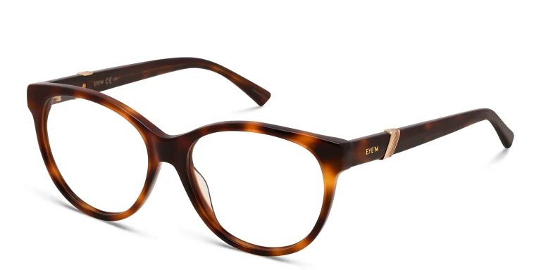 Shop EYE'M Cat Eye Eyeglasses in Havana online.