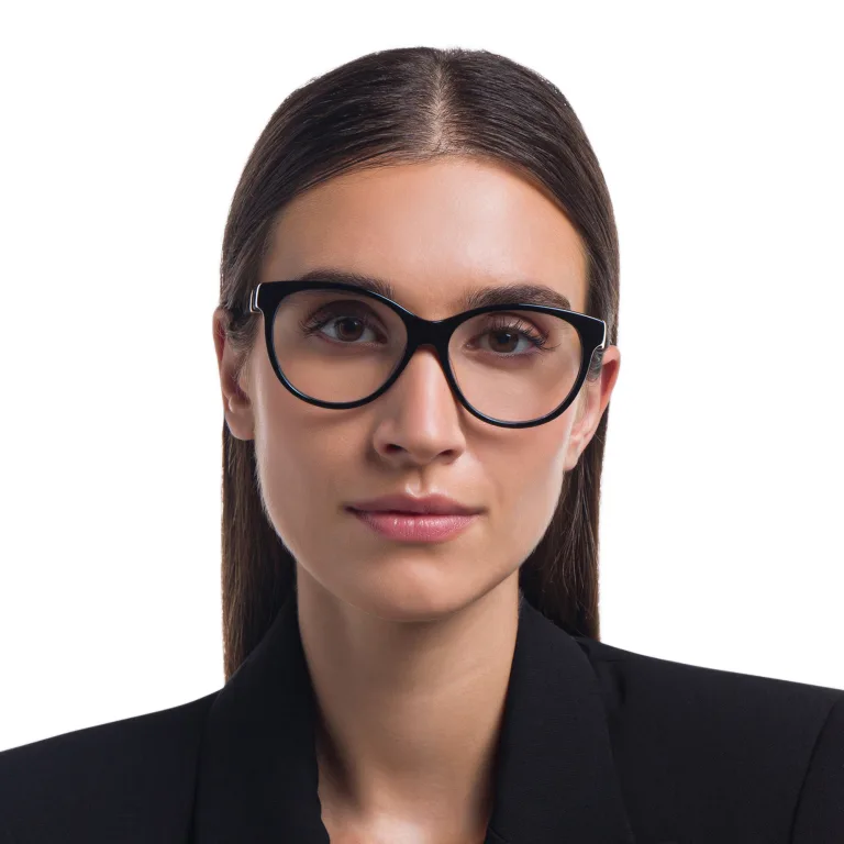 Shop EYE'M Cat Eye Eyeglasses in Black online.