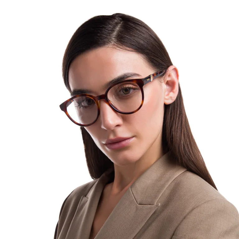 Shop EYE'M Round Eyeglasses in Havana online.