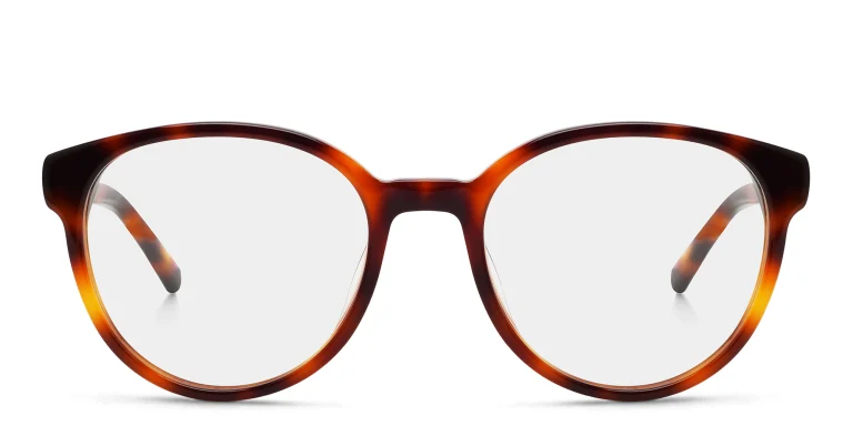 Shop EYE'M Round Eyeglasses in Havana online.