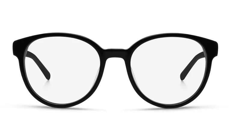 Shop EYE'M Round Eyeglasses in Black online.