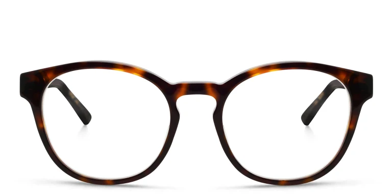 Shop EYE'M Round Eyeglasses in Havana online.