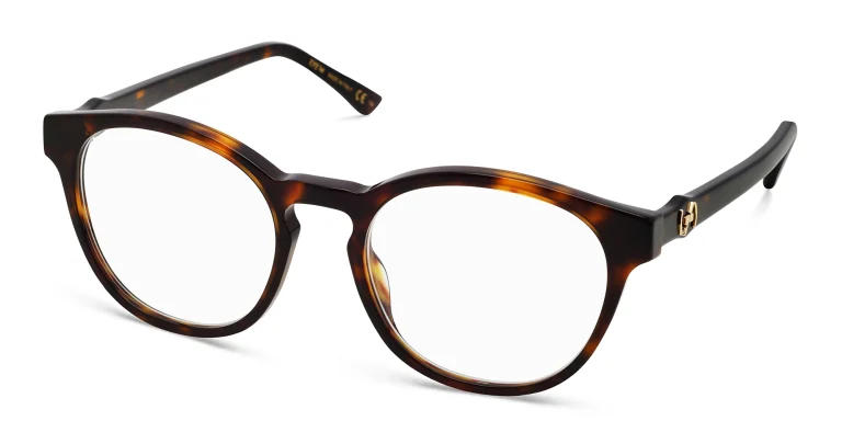 Shop EYE'M Round Eyeglasses in Havana online.