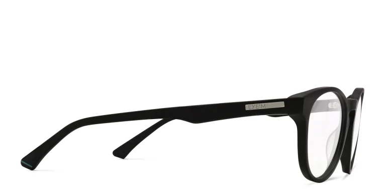 Shop EYE'M Round Eyeglasses in Black online.